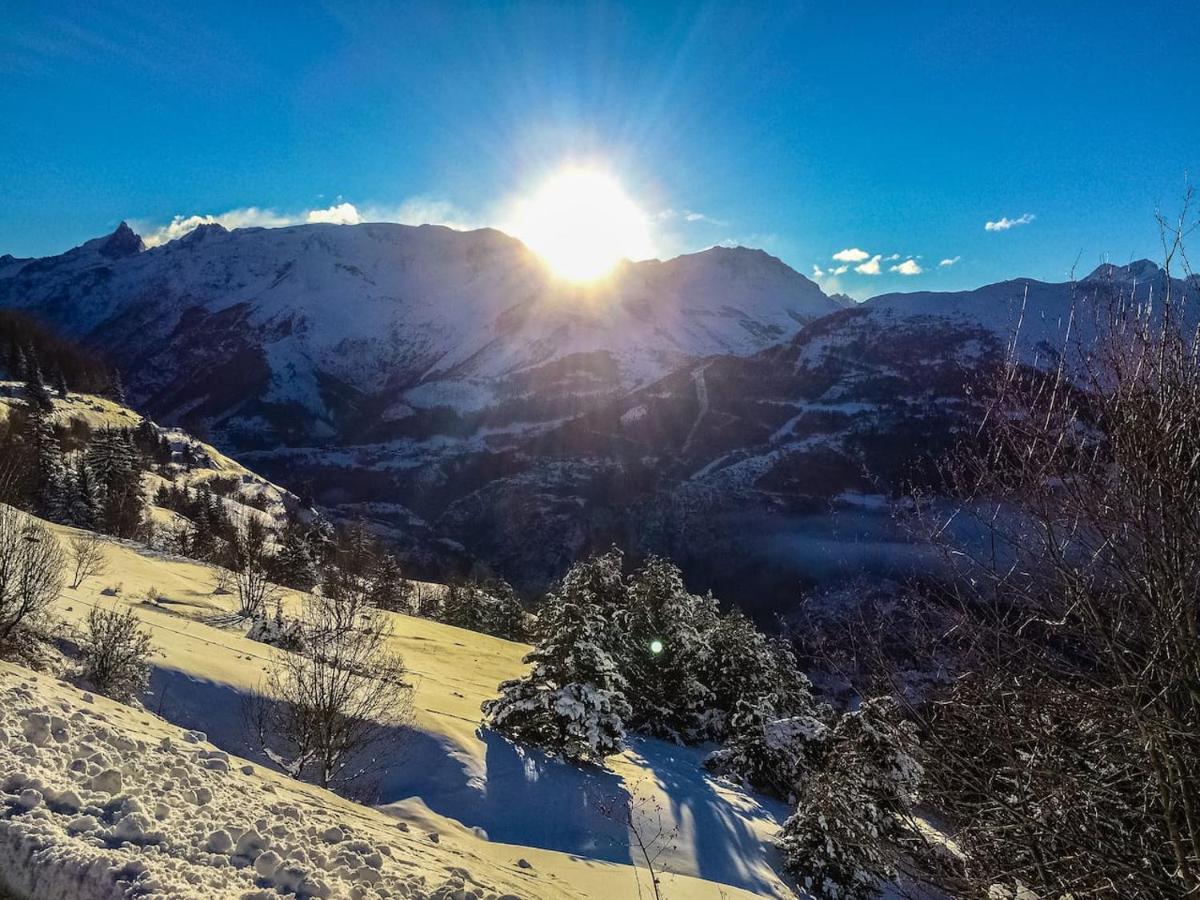 Les Cristallieres Vénosc Buitenkant foto